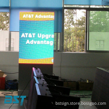 Vertical Standalone Version Full Color High Brightness Outdoor/Indoor LED Ad Player